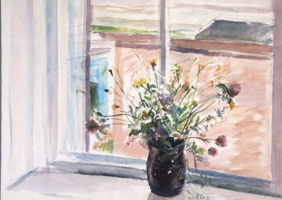 Jack Humphrey - "Flower Vase in Window Sill"