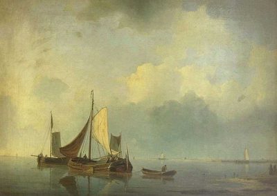 Abraham Hulk - "Shipping In The scheldt Estuary"