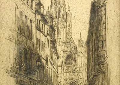 Caroline Armington - "L’eglise St. Maclou à Rouen"