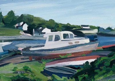 Cheryl Wilcox - "Boats At Chester"