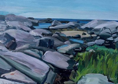 Cheryl Wilcox - "Clam Pond Rocks"