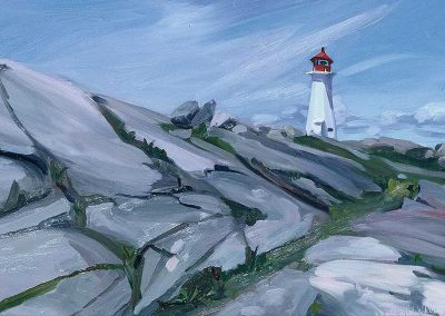 Cheryl Wilcox "Peggy's Cove Lighthouse"