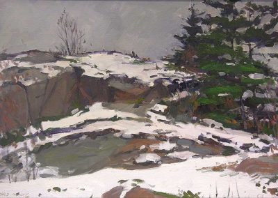 Christopher Gorey - "A Cold Afternoon Near Green Cove, Cape Breton"