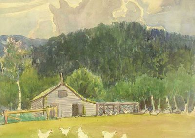 Edith Smith - "Chickens, Cape Breton"