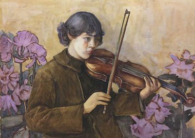 Georges Chavignaud - "Boy With Violin"