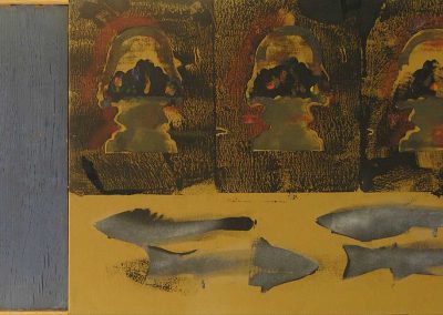 Gerry Ferguson - "Flowers, Fish and Panel"