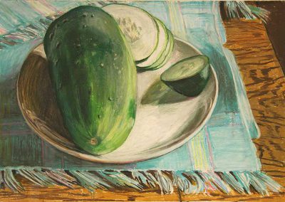 Hallie Watson - "Cucumber and Placemat"