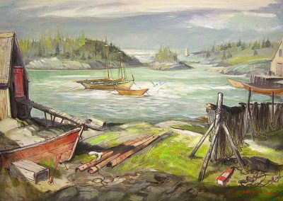 Joe Purcell - "Sheltered Cove, Lunenburg NS"