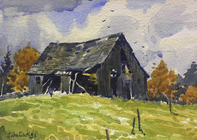 John Cook - "Old Barn, Lunenburg County"