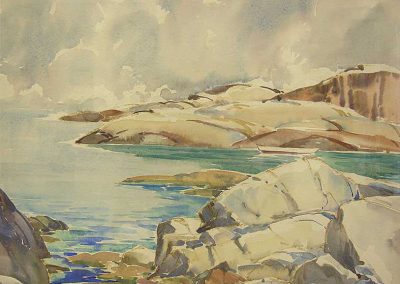 Marguerite Zwicker - "Rocks at Polly’s Cove"