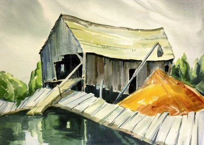 Marguerite Zwicker - "Old Sawmill in Sackville"