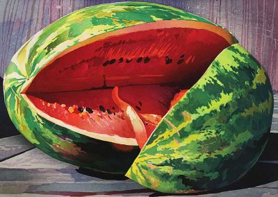 Mary Pratt - "Cut Watermelon"