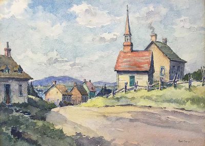 Paul Caron - "Village in Lower St. Lawrence"