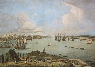 R. Short - "Town Harbour of Halifax from George's Island"