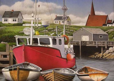 WD.. Duggan - "Peggy's Cove"