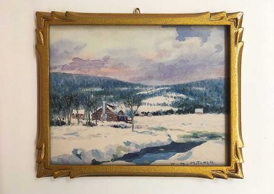 Willard Morse Mitchellm - "Winter at Montebello"